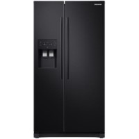 GRADE A3 - Samsung RS50N3413BC No Frost Side-by-side American Fridge Freezer With Ice And Water Dispenser - Bla