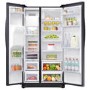 GRADE A3 - Samsung RS50N3413BC No Frost Side-by-side American Fridge Freezer With Ice And Water Dispenser - Bla