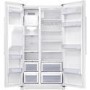 Samsung 485 Litre Side-By-Side American Fridge Freezer - White