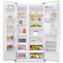 Refurbished Samsung RS52N3313WW 510 Litre American Fridge Freezer White