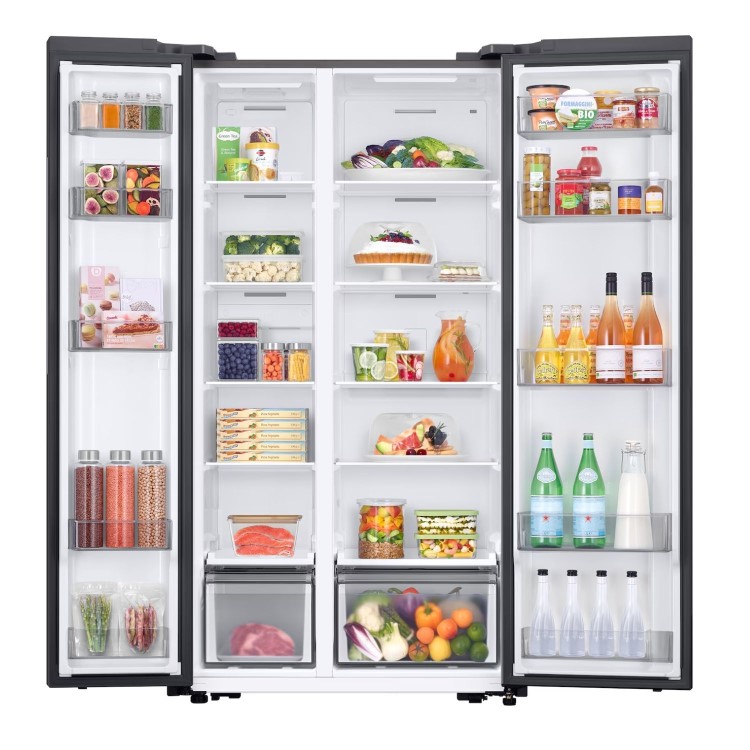 Samsung 583 Litre Side-By-Side American Fridge Freezer - Silver