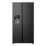 Hisense PureFlat 528 Litre Side-By-Side American Fridge Freezer - Black