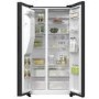 Hisense 566 Litre Side-By-Side American Fridge Freezer - Black