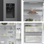Hisense 566 Litre Side-By-Side American Fridge Freezer - Black
