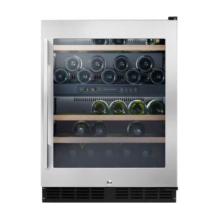 Fisher & Paykel Fisher & Payel RS60RDWX1 38 Bottle Wine Cabinet - B Energy Class - Built Under