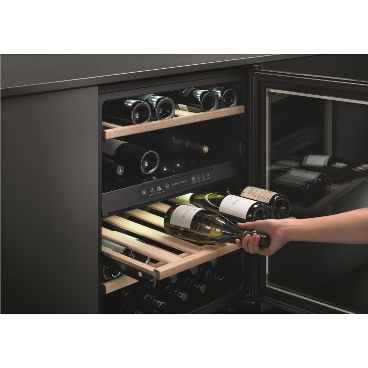 Fisher & Paykel Fisher & Payel RS60RDWX1 38 Bottle Wine Cabinet - B Energy Class - Built Under