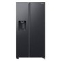 Refurbished Samsung RS65DG54M3B1EU Freestanding 635 Litre Frost Free American Fridge Freezer with SpaceMax Black