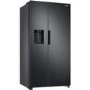 Refurbished Samsung RS67A8810B1 Freestanding 609 Litre American Fridge Freezer Black