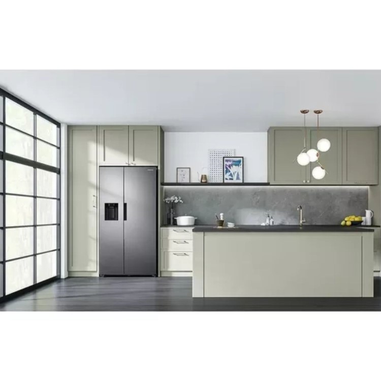 Samsung Series 7 634 Litre Side-by-Side American Fridge Freezer with SpaceMax - Stainless Steel
