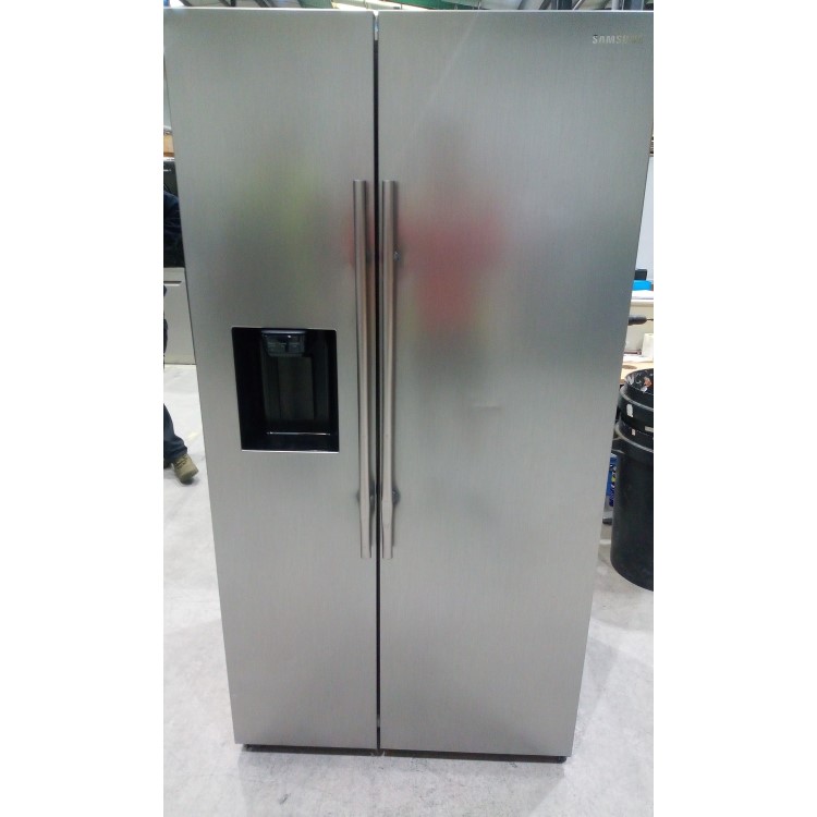 Refurbished Samsung RS67N8210S9 637 Litre Freestanding Frost Free American Fridge Freezer Stainless Steel