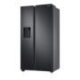 Samsung Series 8 635 Litre Side-By-Side American Fridge Freezer - Black Stainless Steel