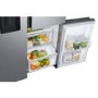 GRADE A2 - Samsung RS68N8670S9 613 Litre American Style Fridge Freezer Frost Free 3 Door 91cm Wide - Silver