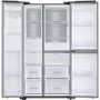 GRADE A2 - Samsung RS68N8670S9 613 Litre American Style Fridge Freezer Frost Free 3 Door 91cm Wide - Silver