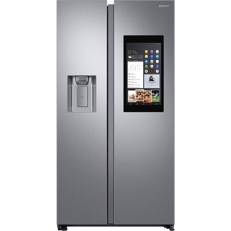 GRADE A2 - Samsung RS68N8941SL 613 Litre American Style Fridge Freezer Touchscreen 2 Door 91cm Wide - Silver