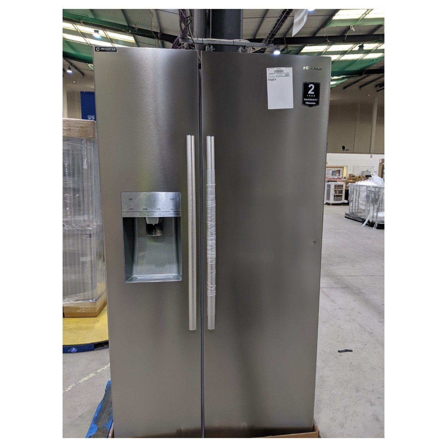 Hisense Rs694N4Iif Side By Side Fridge Freezer at William Young blog