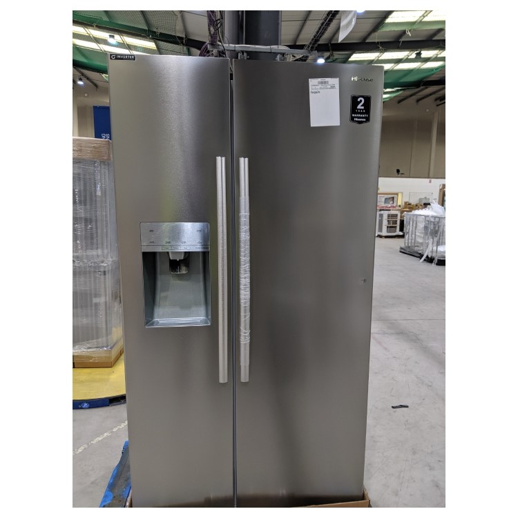 Refurbished Hisense RS694N4IIF 562 Litre American Fridge Freezer