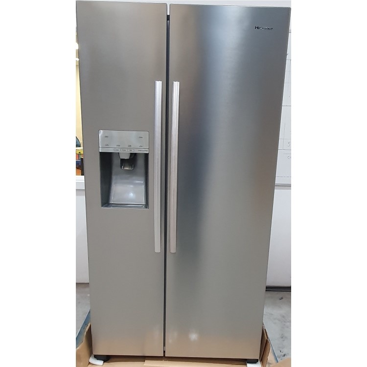 Refurbished Hisense RS694N4IIF Freestanding 562 Litre American Fridge Freezer
