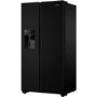 Refurbished Hisense RS694N4TBE 562 Litre Frost Free American Fridge Freezer Black