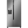 GRADE A2 - Hisense RS694N4TD1 Side-by-side American Fridge Freezer With Non Plumbed Ice & Water Dispenser - Silver