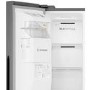 Hisense 535 Litre American Fridge Freezer - Silver