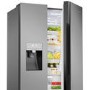 Hisense 535 Litre American Fridge Freezer - Silver