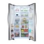 Hisense RS696N4IC1 Side-by-side American Fridge Freezer With Plumbed Ice & Water Dispenser - Stainless