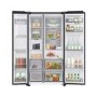 Samsung Series 6 640 Litre Side-By-Side American Fridge Freezer - Black