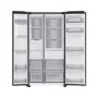 Samsung Series 6 640 Litre Side-By-Side American Fridge Freezer - Black