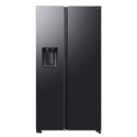 A2/RS70F64KEFEU Refurbished Samsung Series 6 640 Litre Side-By-Side American Fridge Freezer - Black