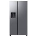 Samsung Series 6 640 Litre Side-By-Side American Fridge Freezer - Silver