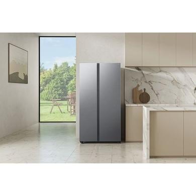 Samsung Series 6 659 Litre Side-By-Side American Fridge Freezer - Silver