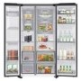 Samsung Series 7 634 Litre Side-By-Side American Fridge Freezer - Silver