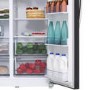 GRADE A1 - Hisense RS723N4WC1 Side By Side American Fridge Freezer With Water Dispenser Stainless Steel Effect Doors