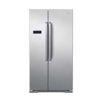 GRADE A3 - Hisense RS731N4AC1 Side-by-side American Fridge Freezer Stainless Steel Effect
