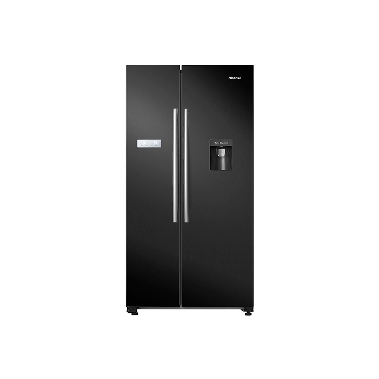 Hisense 562 Litre American Fridge Freezer - Black