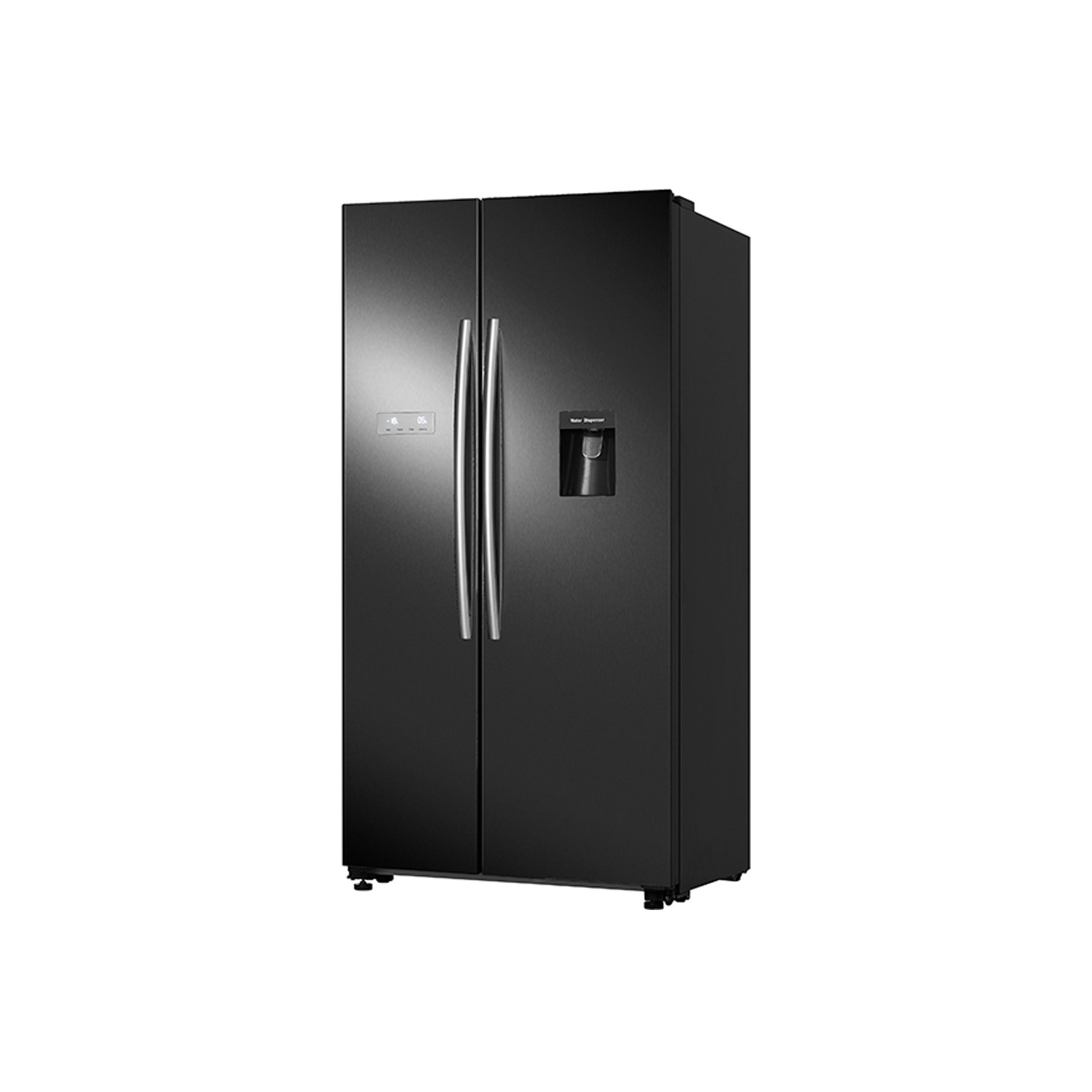 Hisense 562 Litre SideBySide American Fridge Freezer Black