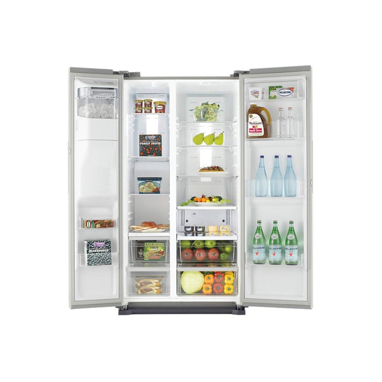 GRADE A3 - Samsung RS7667FHCSL 545L Frost Free American Freestanding Fridge Freezer