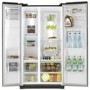 GRADE A3 - Samsung RS7677FHCBC 543L American Freestanding Fridge Freezer - Black