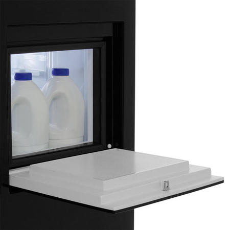 GRADE A3 - Samsung RS7677FHCBC 543L American Freestanding Fridge Freezer - Black
