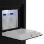 GRADE A3 - Samsung RS7677FHCBC 543L American Freestanding Fridge Freezer - Black