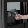 GRADE A3 - Samsung RS7677FHCBC 543L American Freestanding Fridge Freezer - Black