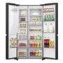 GRADE A2 - Hisense Pureflat Infinite 632 Litre Side-by-Side American Fridge Freezer - Black