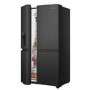 GRADE A2 - Hisense Pureflat Infinite 632 Litre Side-by-Side American Fridge Freezer - Black
