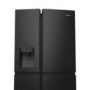 GRADE A2 - Hisense Pureflat Infinite 632 Litre Side-by-Side American Fridge Freezer - Black