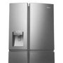 Refurbished Hisense Pureflat Infinite 632 Litre Side-by-Side American Fridge Freezer - Stainless Steel