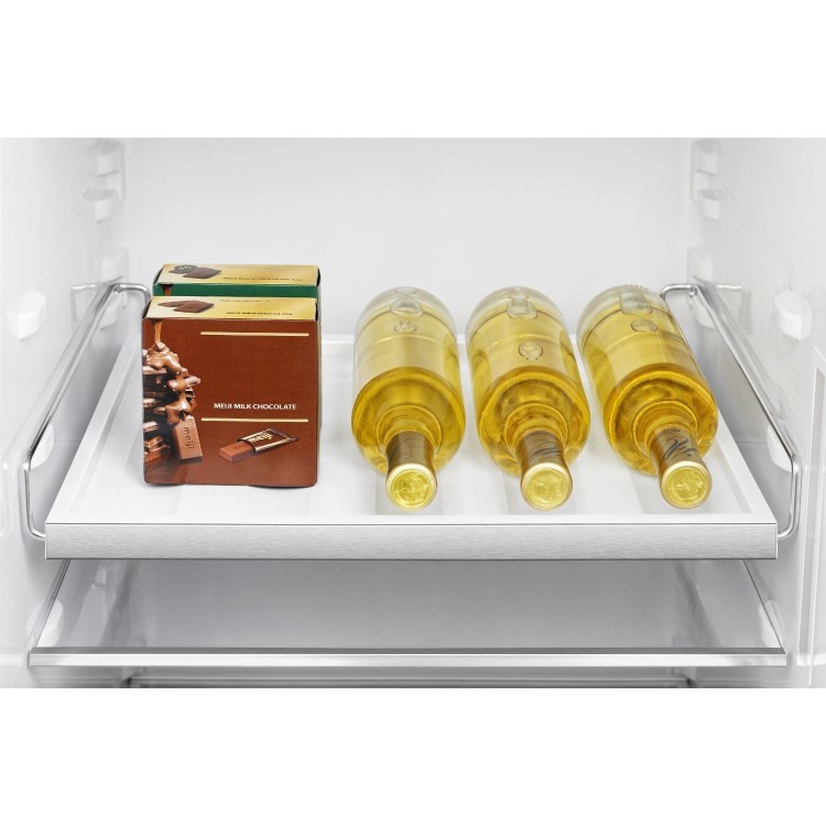 Refurbished Hisense Pureflat Infinite 632 Litre Side-by-Side American Fridge Freezer - Stainless Steel