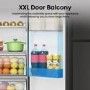 Hisense 632 Litre Side-By-Side American Fridge Freezer - Black