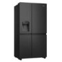 Hisense 632 Litre Side-By-Side American Fridge Freezer - Black