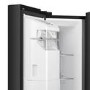 Hisense 632 Litre Side-By-Side American Fridge Freezer - Black