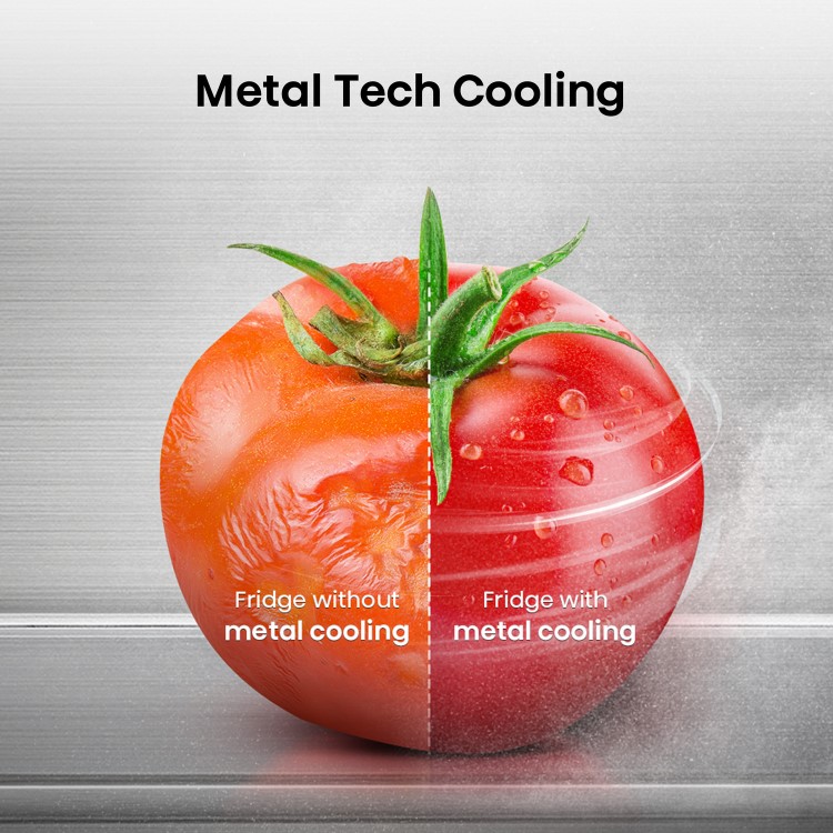 Refurbished Refurshied 632 Litre Side-by-Side American Fridge Freezer - Premium Black